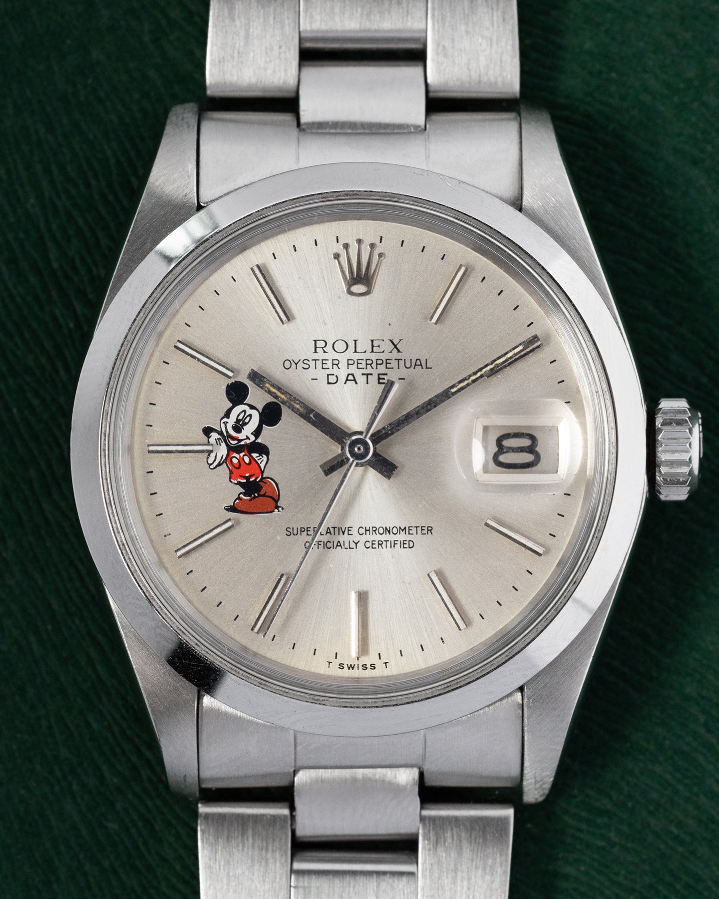 Rolex Oyster Perpetual Mickey Mouse Vintage Dial Date 1500